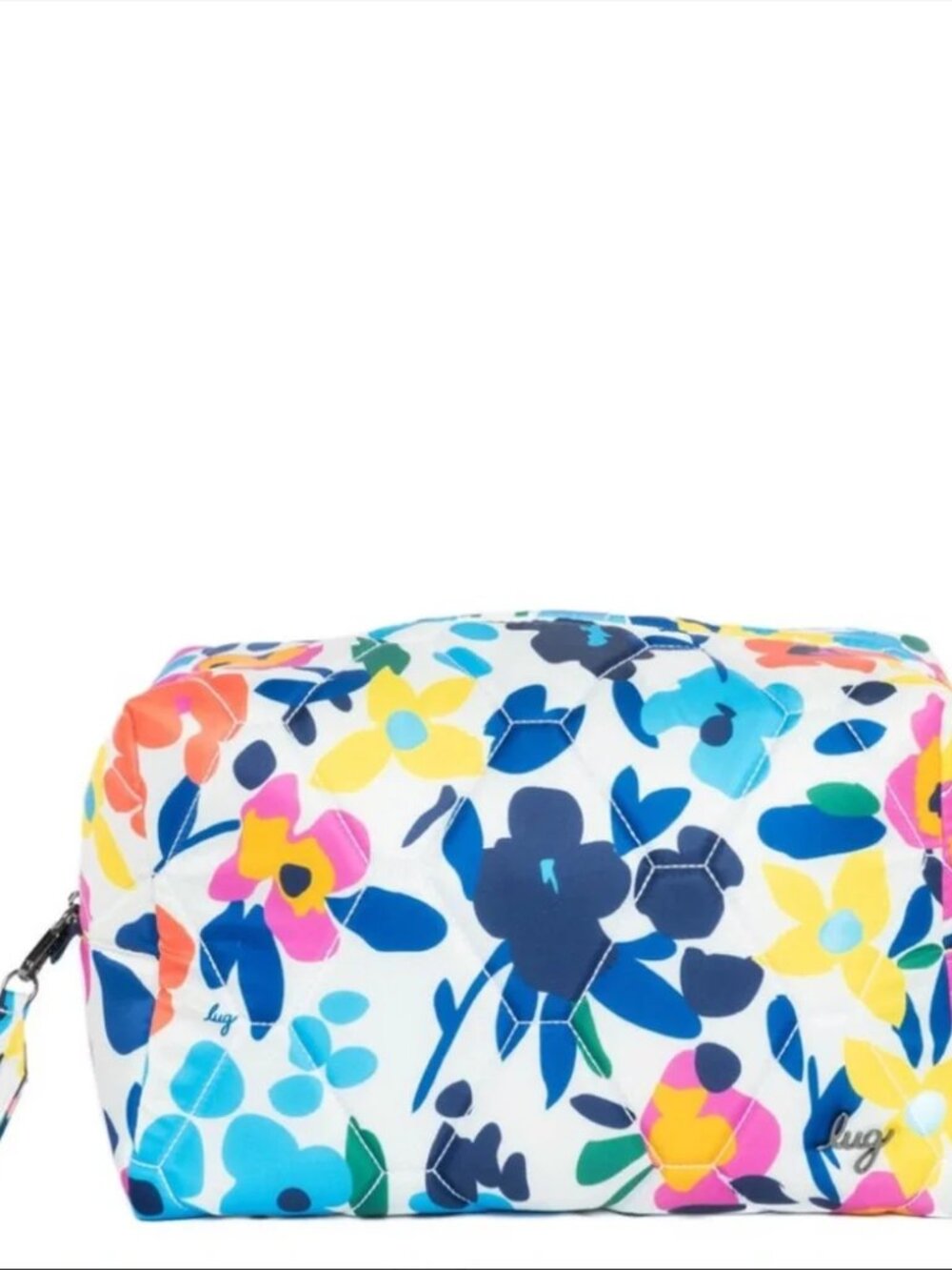 LUG - ** NWOT ** - Bumper Cosmetic Case in Wildflower Brights